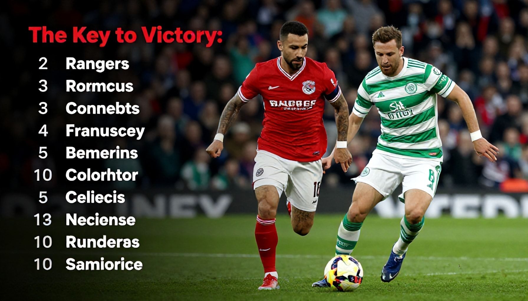 The Key to Victory: How Rangers' Lineup Can Outmaneuver Celtic