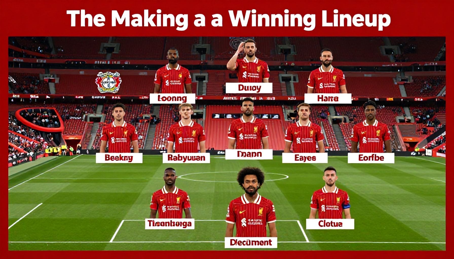 The Making of a Winning Lineup: A Closer Look at Liverpool's Squad Selection for the Bayer Leverkusen Test