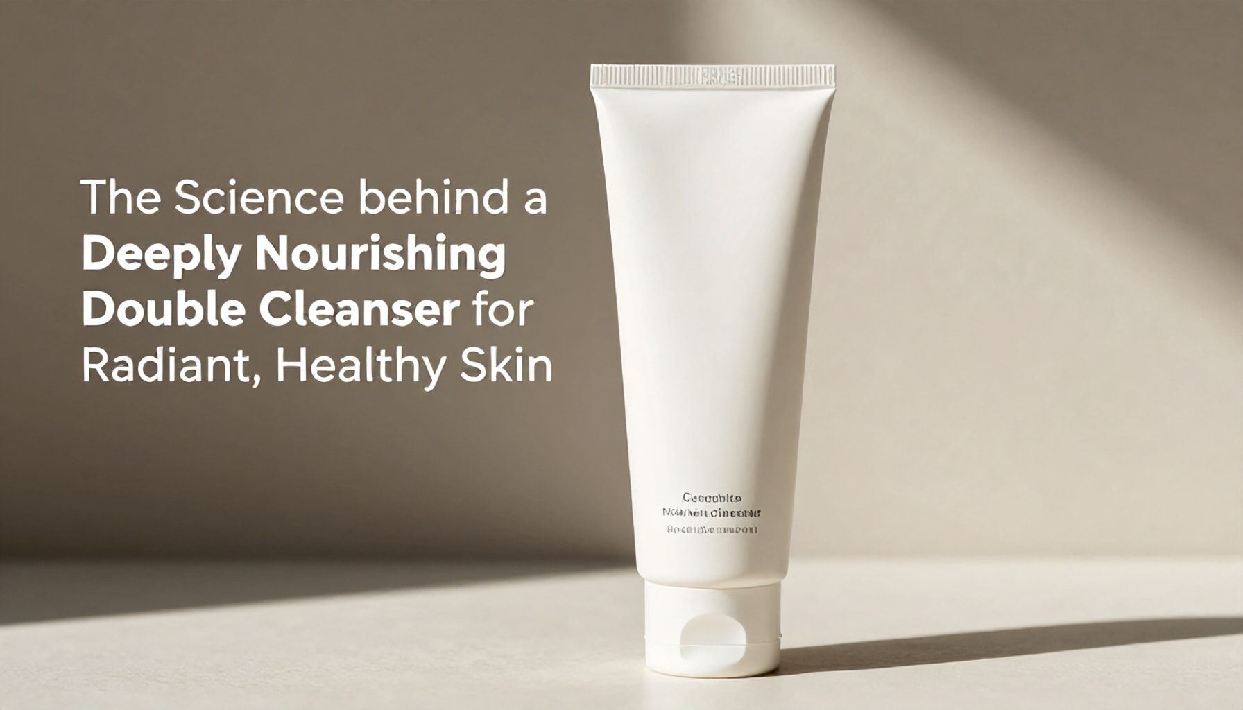 The Science Behind a Deeply Nourishing Double Cleanser for Radiant, Healthy Skin