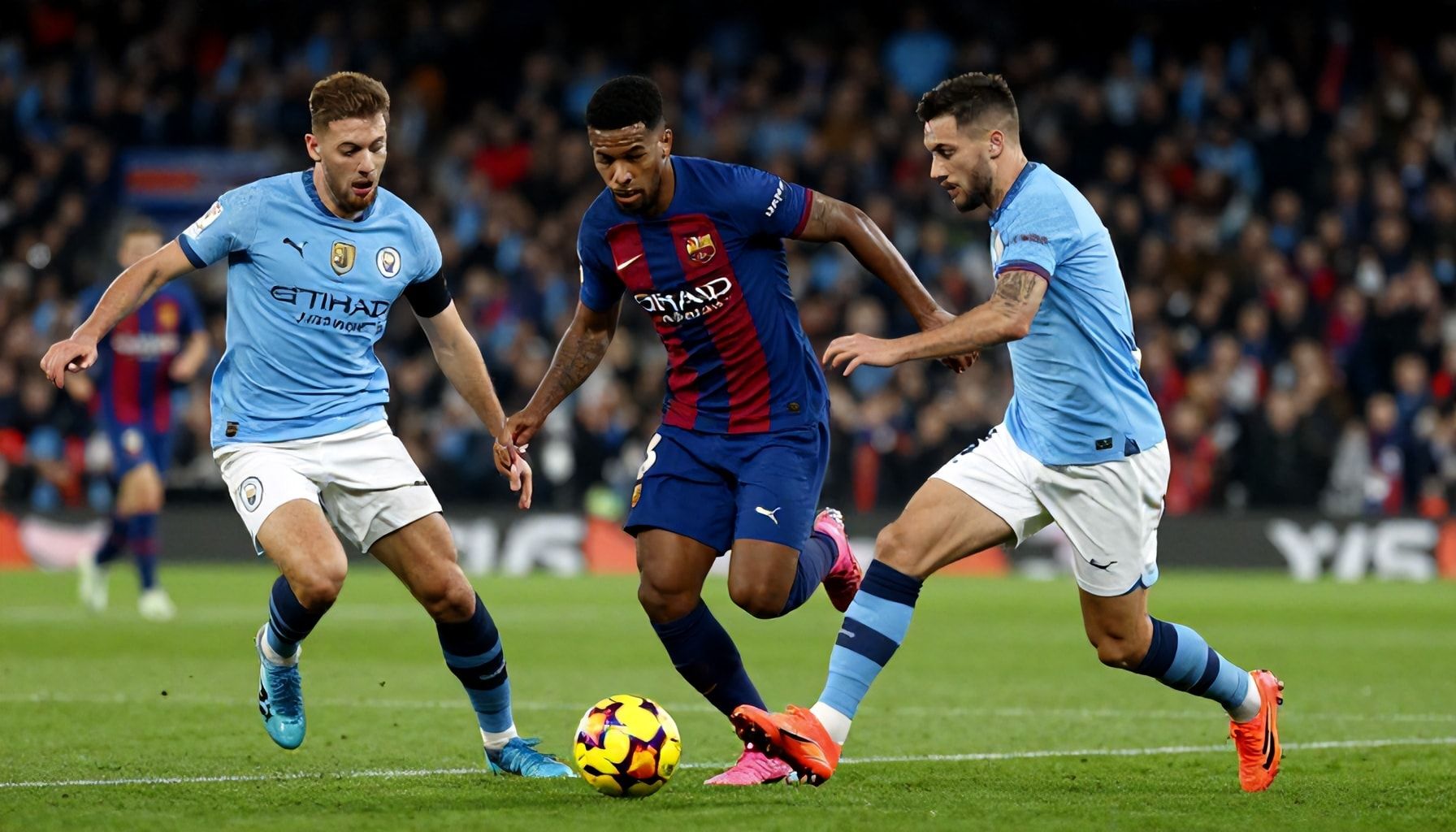 The Truth About Barcelona's Defensive Strategy Against Manchester City's High-Intensity Press