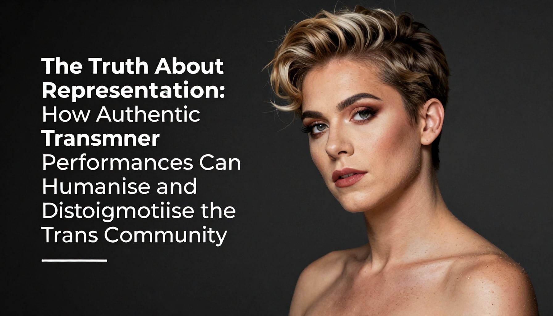 The Truth About Representation: How Authentic Transgender Performances Can Humanise and Destigmatise the Trans Community