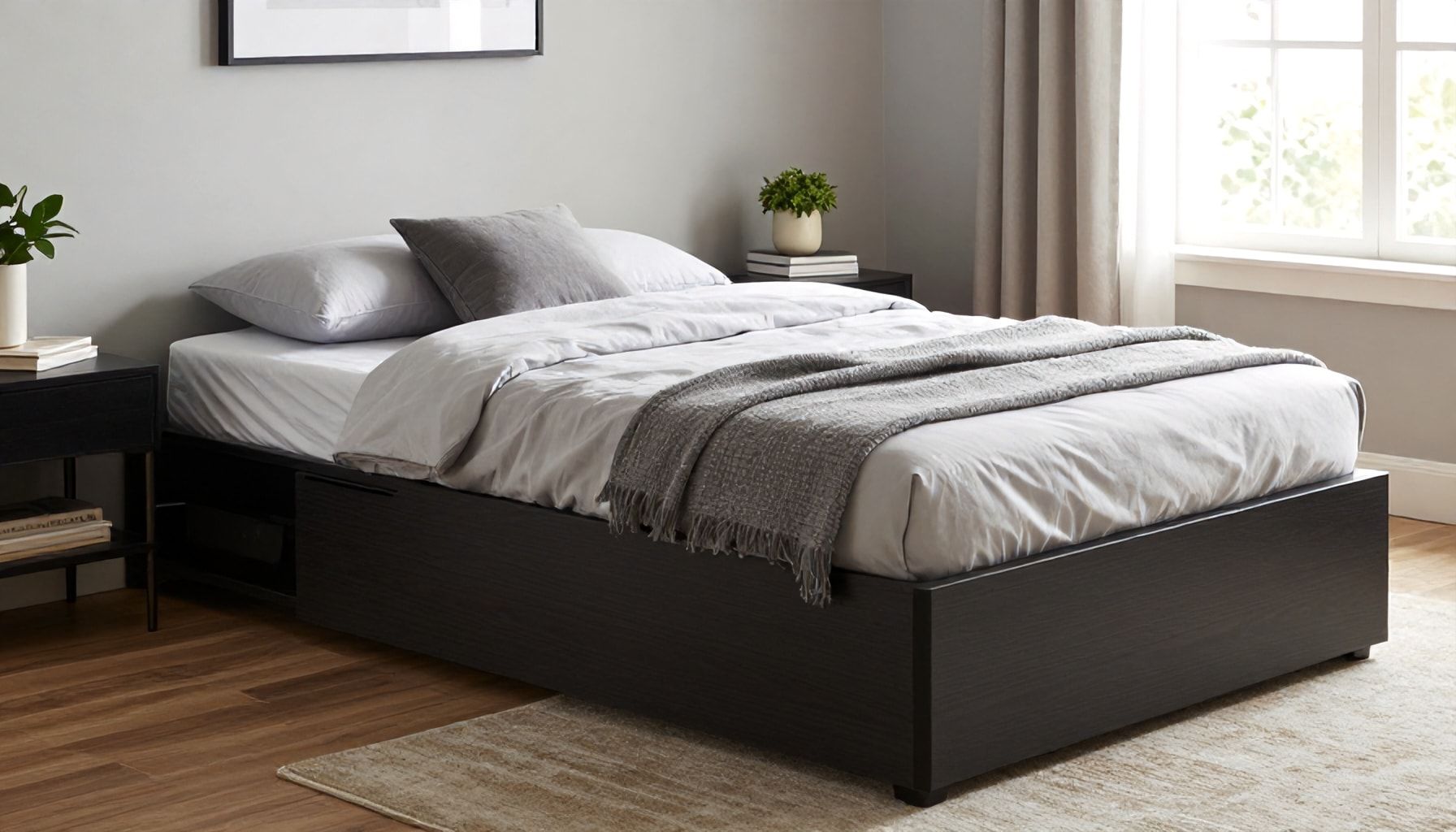 Transform Your Bedroom into a Haven with Our Double Bed Storage Solution