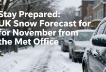 Stay Prepared: UK Snow Forecast for November from the Met Office Home