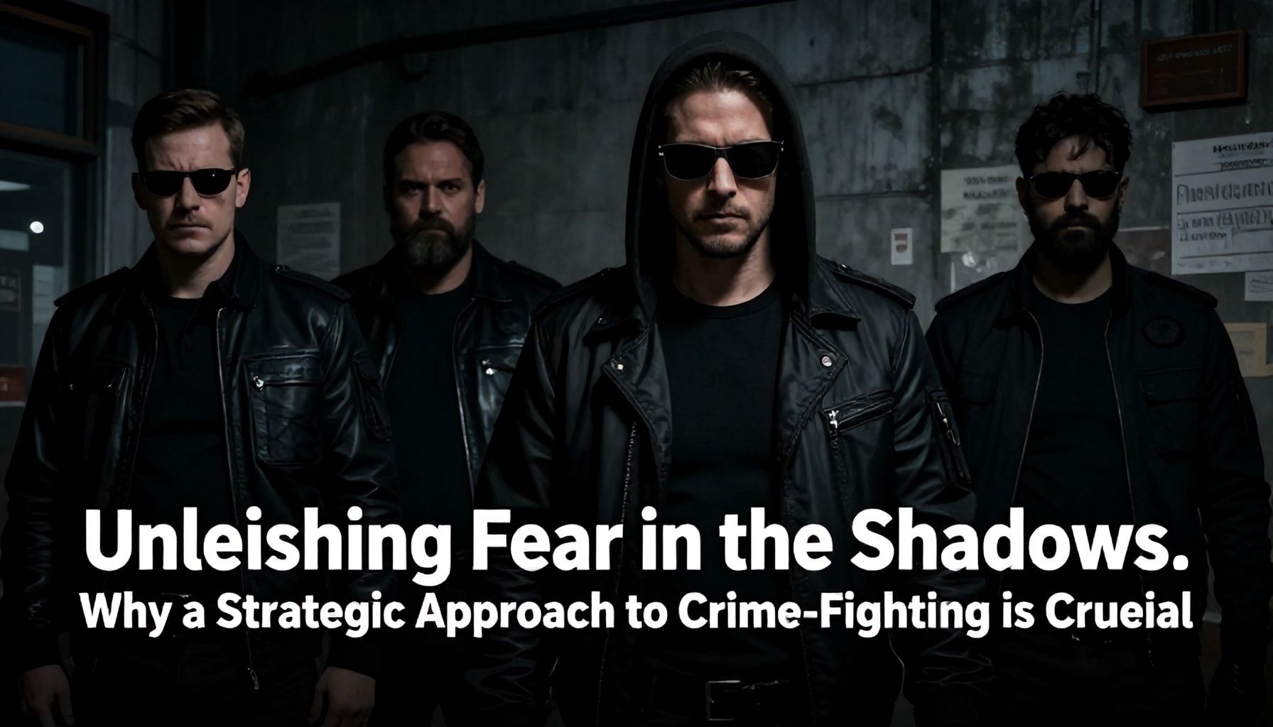 Unleashing Fear in the Shadows: Why a Strategic Approach to Crime-Fighting is Crucial