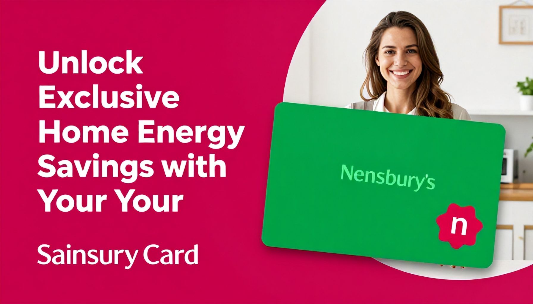 Unlock Exclusive Home Energy Savings with Your Sainsbury's Nectar Card