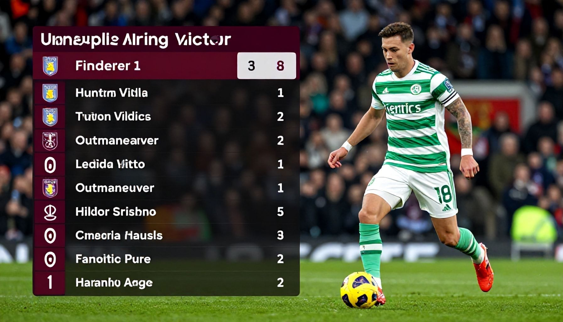 Unlocking Victory: How Aston Villa Can Outmaneuver Celtic FC in Crucial League Standings