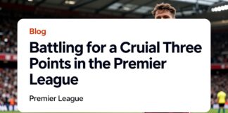 Battling for a Crucial Three Points in the Premier League Home
