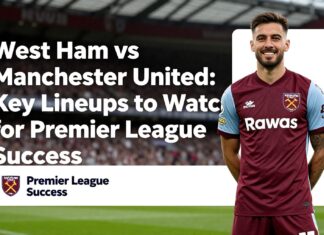 West Ham vs Manchester United: Key Lineups to Watch for Premier League Success