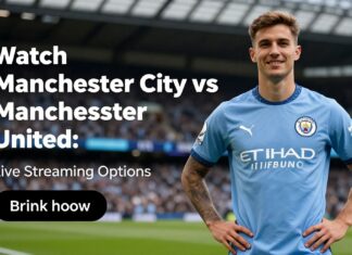 Watch Manchester City vs Manchester United: Live Streaming Options