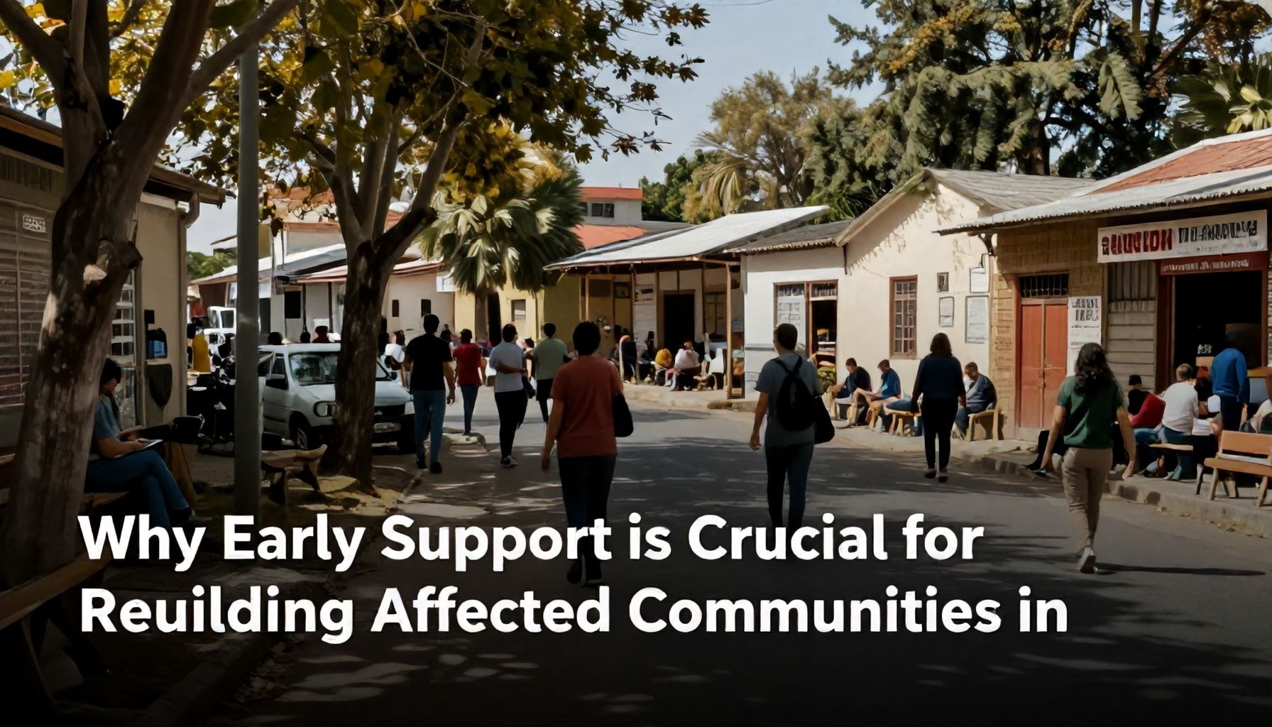 Why Early Support is Crucial for Rebuilding Affected Communities in Rhodes