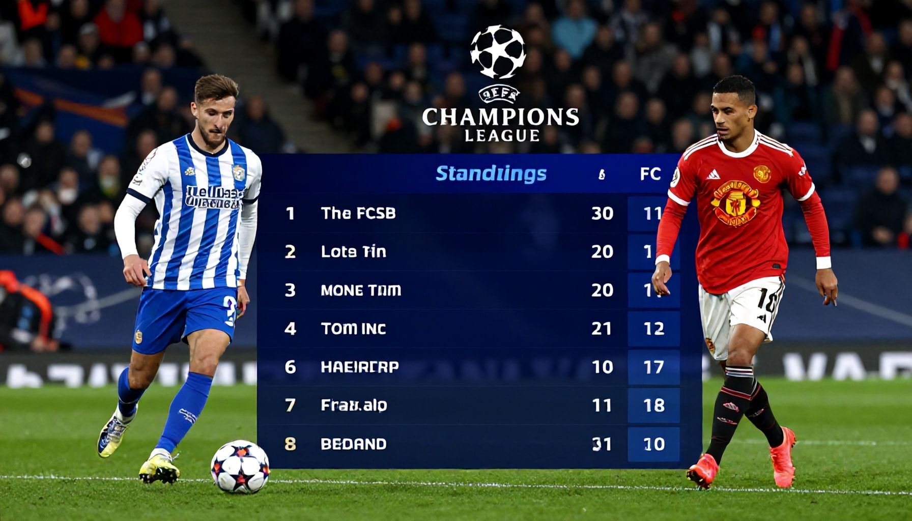 Why FCSB vs Manchester United FC Standings Matter in the UEFA Champions League