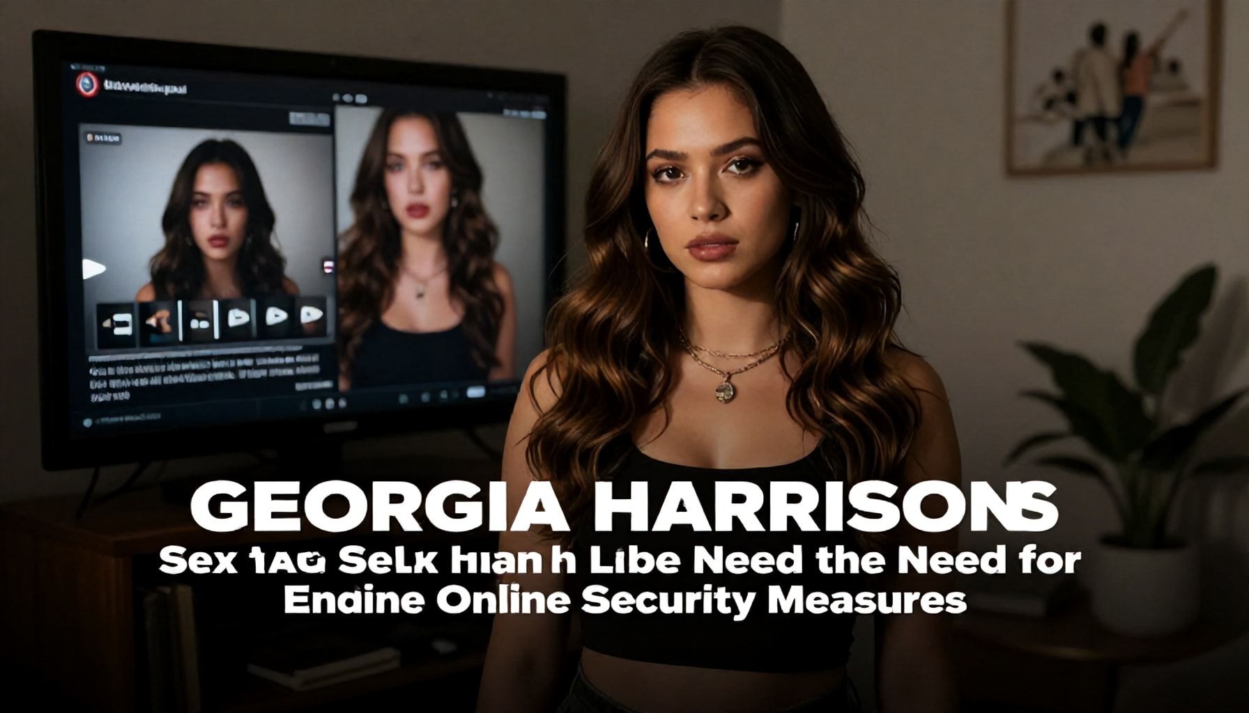 Why Georgia Harrison's Sex Tape Leak Highlights the Need for Enhanced Online Security Measures
