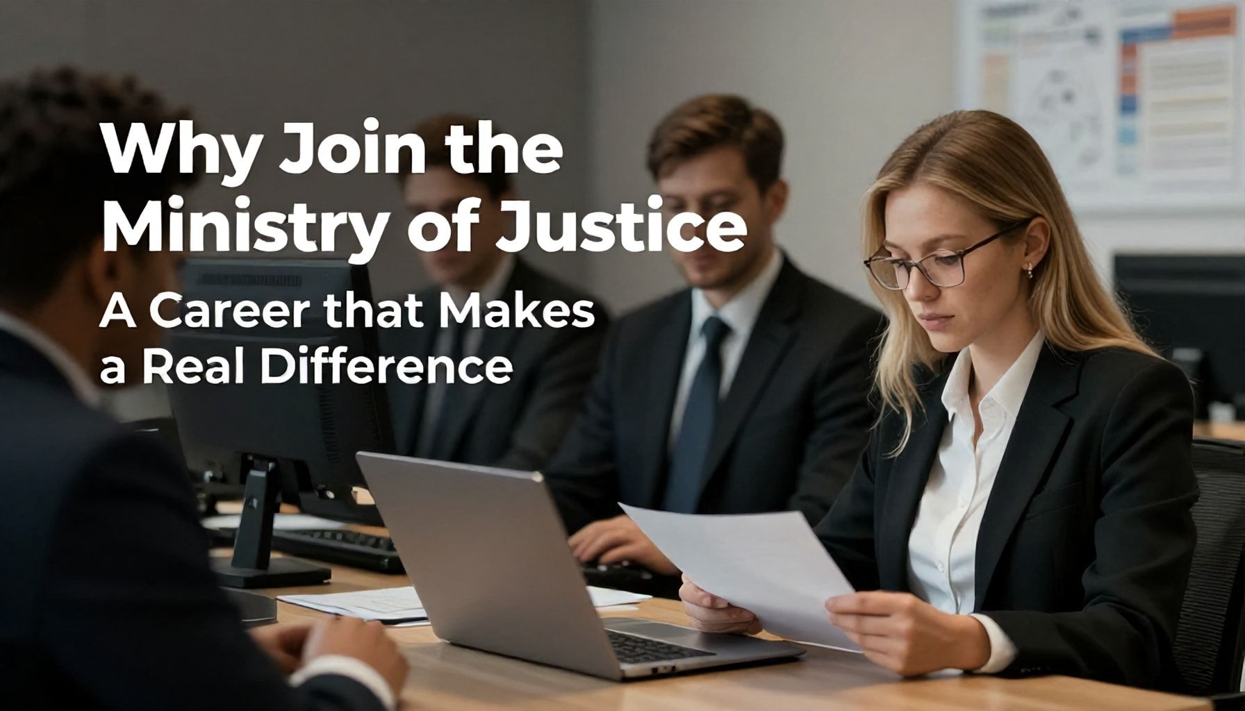 Why Join the Ministry of Justice: A Career that Makes a Real Difference