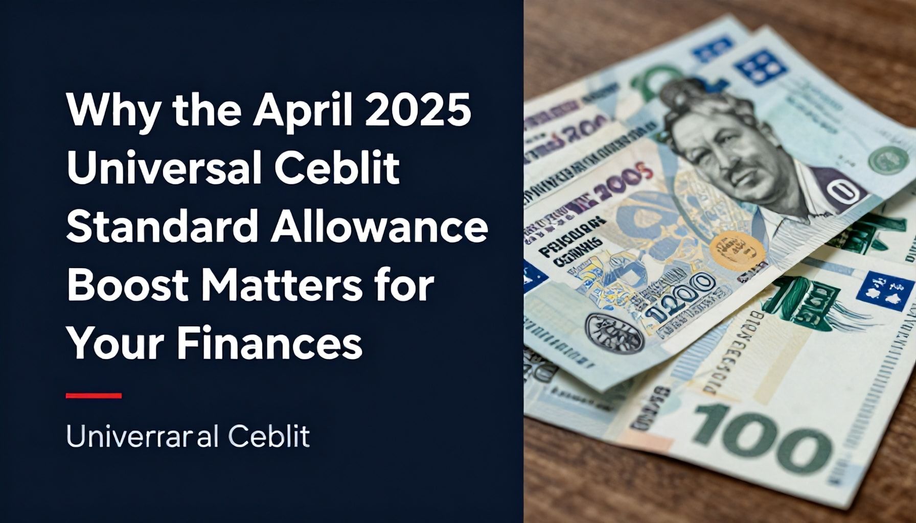 Why the April 2025 Universal Credit Standard Allowance Boost Matters for Your Finances