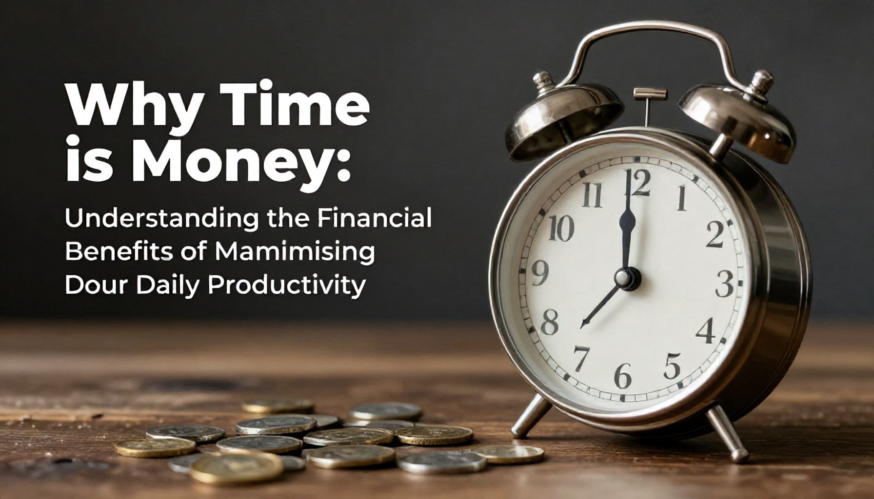 Why Time is Money: Understanding the Financial Benefits of Maximising Your Daily Productivity