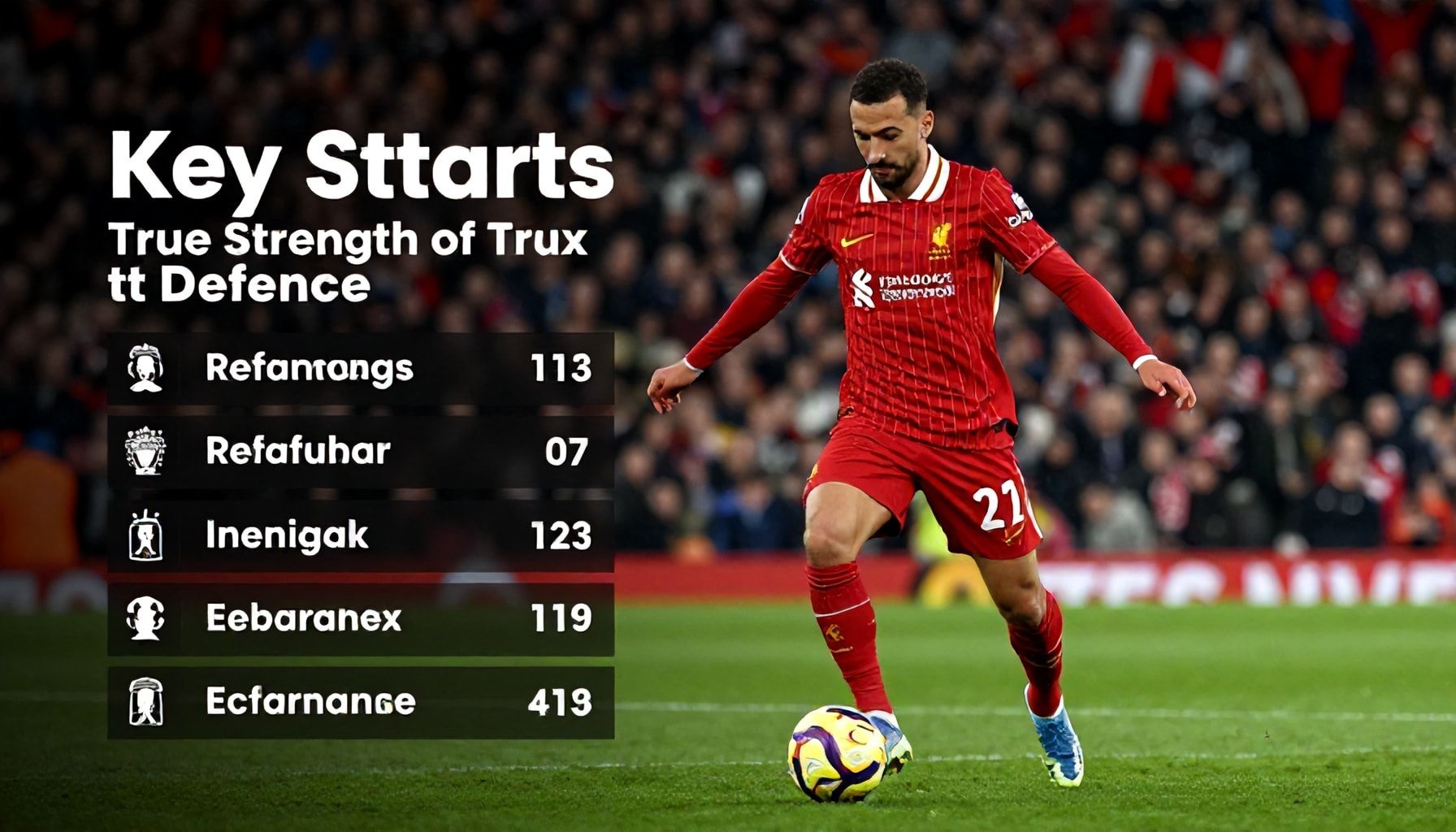 X Key Stats that Reveal the True Strength of Liverpool's Defence