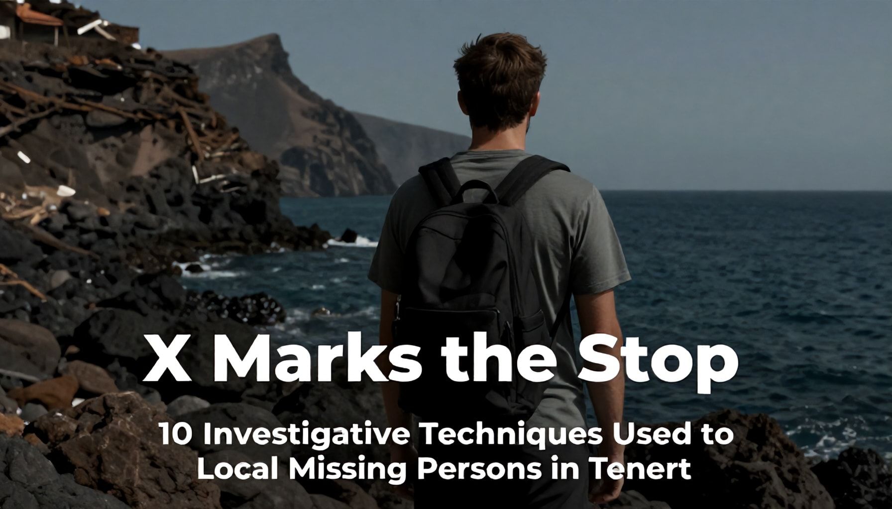 X Marks the Spot: 10 Investigative Techniques Used to Locate Missing Persons in Tenerife