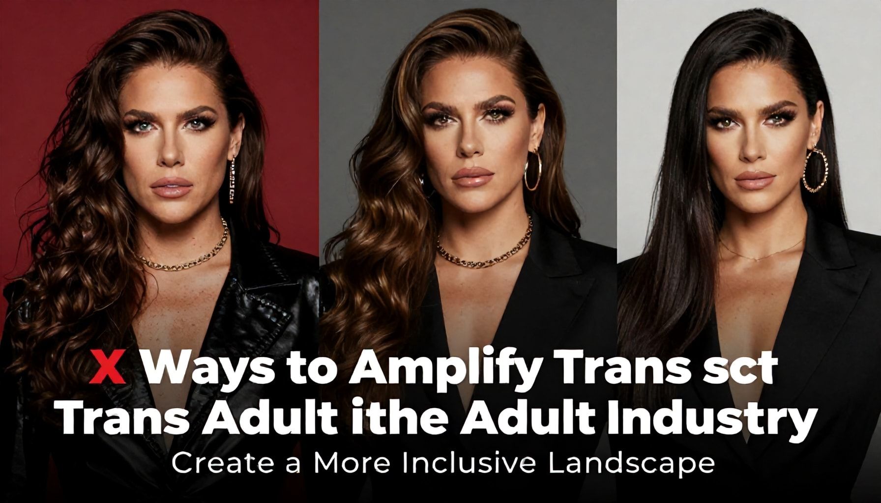 X Ways to Amplify Trans Actors in the Adult Industry and Create a More Inclusive Landscape