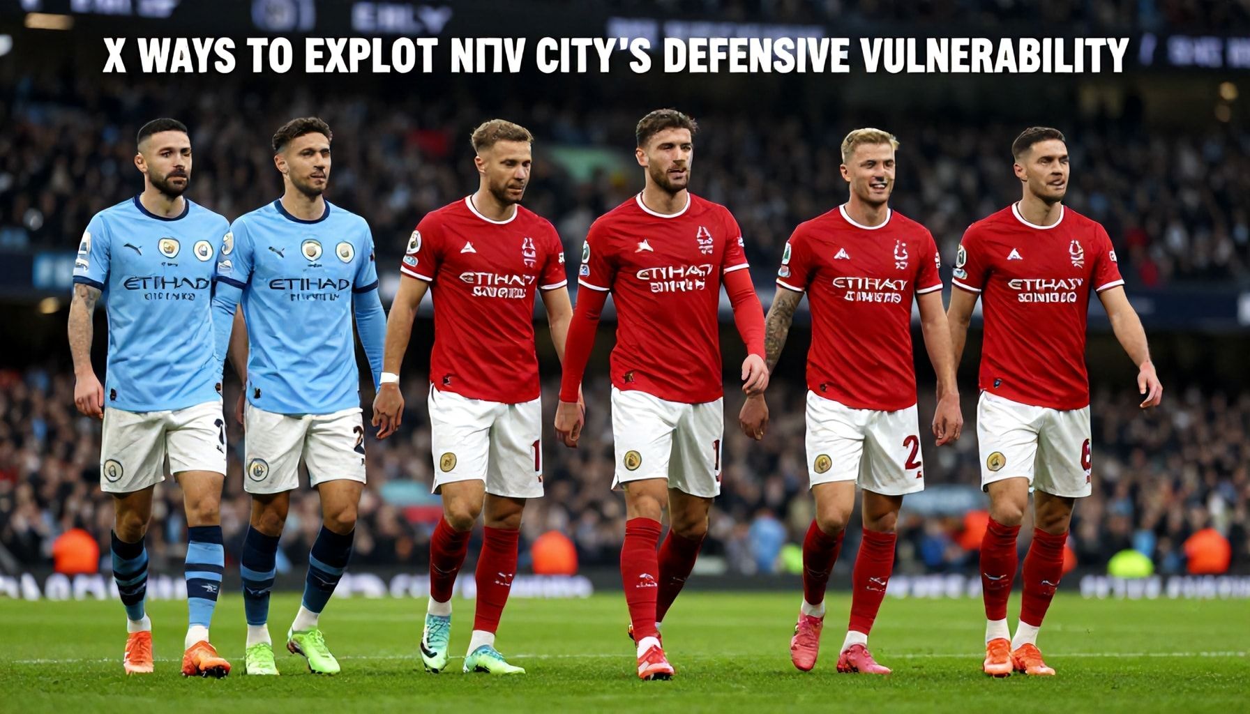 X Ways to Exploit Manchester City's Defensive Vulnerability: A Forest Player-by-Player Analysis