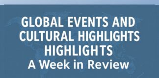 Global Events and Cultural Highlights: A Week in Review Global Events and Cultural Highlights: A Week in Review