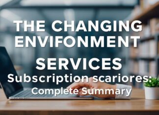 The Evolving Landscape of Subscription Services: A Comprehensive Overview The Changing Environment of Subscription Services: A Complete Summary