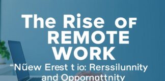 The Rise of Remote Work: A New Era of Flexibility and Opportunity The Rise of Remote Work: A New Era of Flexibility and Opportunity