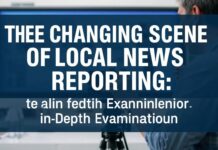 The Evolving Landscape of Local Journalism: A Closer Look The Changing Scene of Local News Reporting: An In-Depth Examination